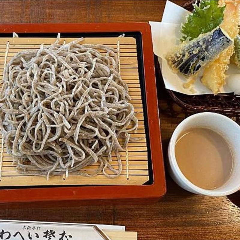 特天ざる(本格手打 わへいそば)