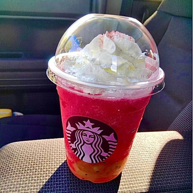 GABURIスイカフラペチーノ(スターバックス コーヒー 天王川公園店)