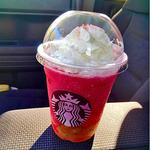 GABURIスイカフラペチーノ(スターバックス コーヒー 天王川公園店)