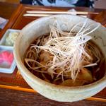 冷たい鳥そば