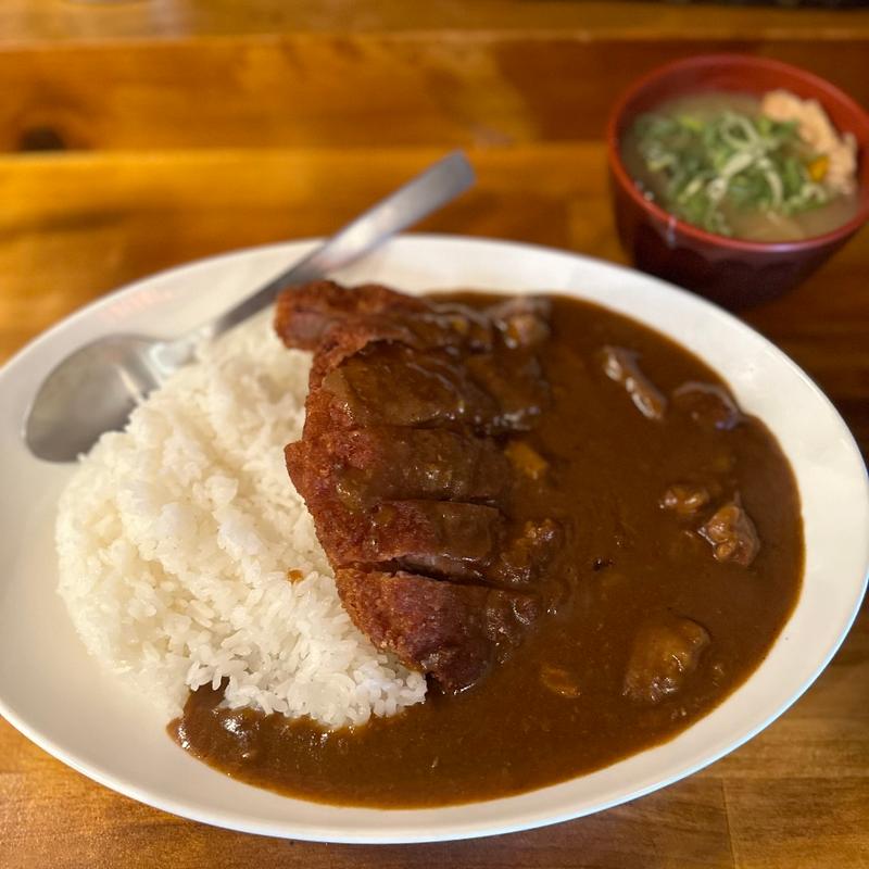 カツカレー(ステーキハウス クレイジービーフ)