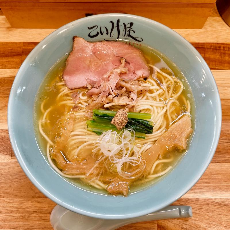 シャモ中華そば(仙臺自家製麺こいけ屋分店 綠栽)