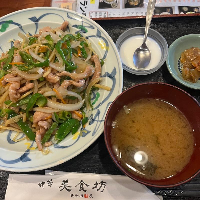 青椒肉絲焼きそば(中華美食坊 田無南口店)