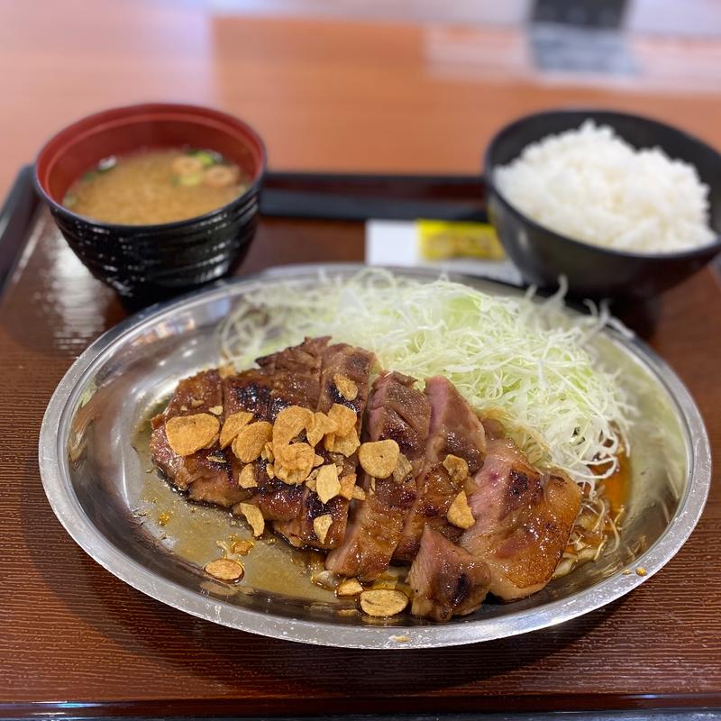 トンテキ定食(浜名湖サービスエリア スナックコーナー )