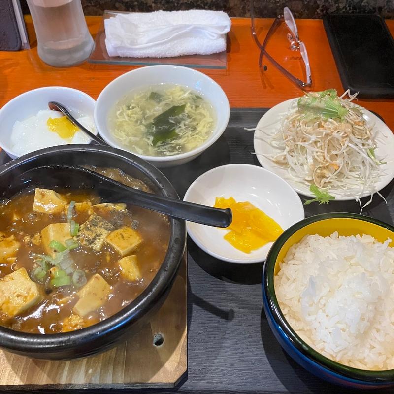 麻婆豆腐ランチ(中華ダイニング cheri)