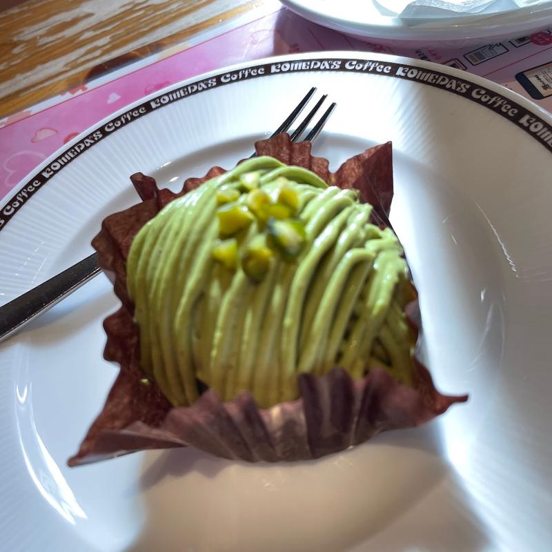 大人モンブランピスタチオ(コメダ珈琲店 逢谷内インター店 )