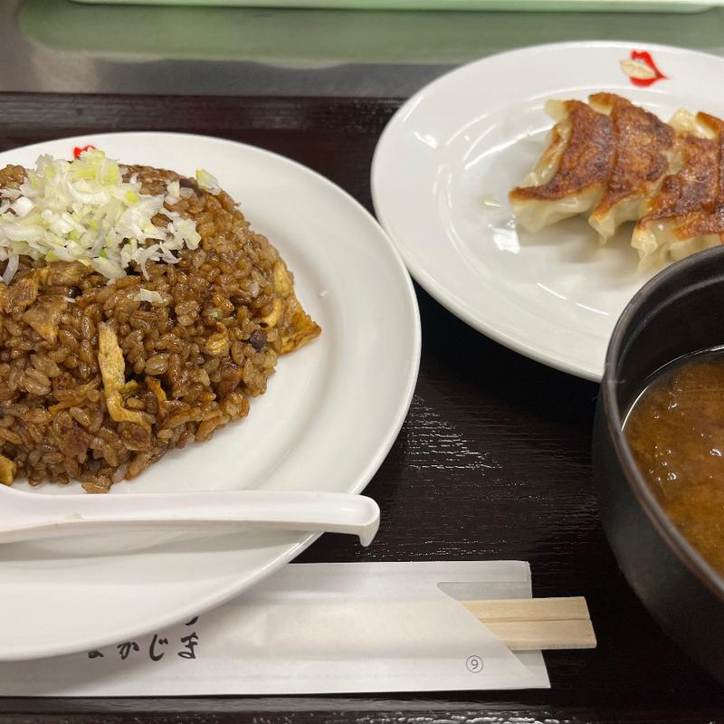 チャーハン定食(夷川餃子なかじま どんぐり店)