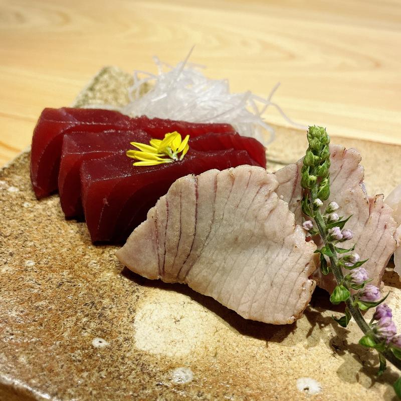 天然インドマグロ刺(味のごんどう)