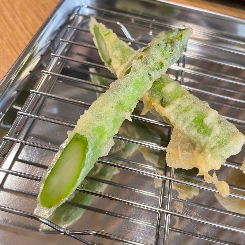 アスパラ(天ぷら こたろう)