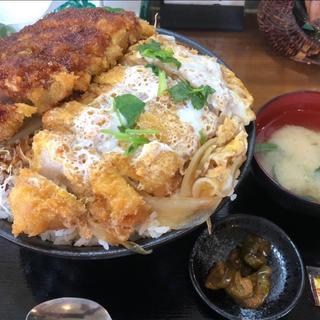 ソース&玉子とじカツ丼(信濃路 )