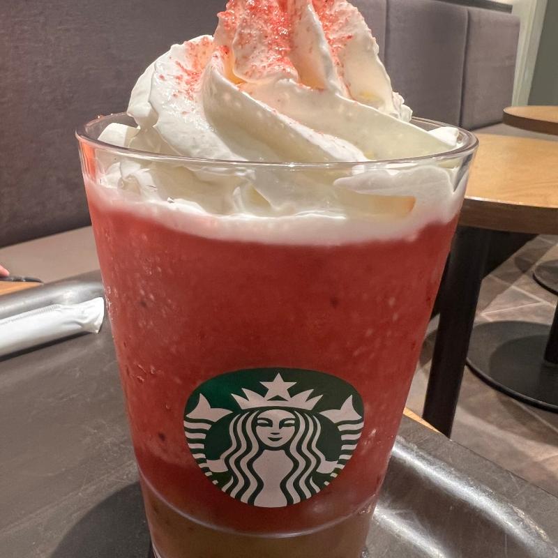 GABURI スイカ フラペチーノ(スターバックス コーヒー 三井アウトレットパーク倉敷店 （STARBUCKS COFFEE）)