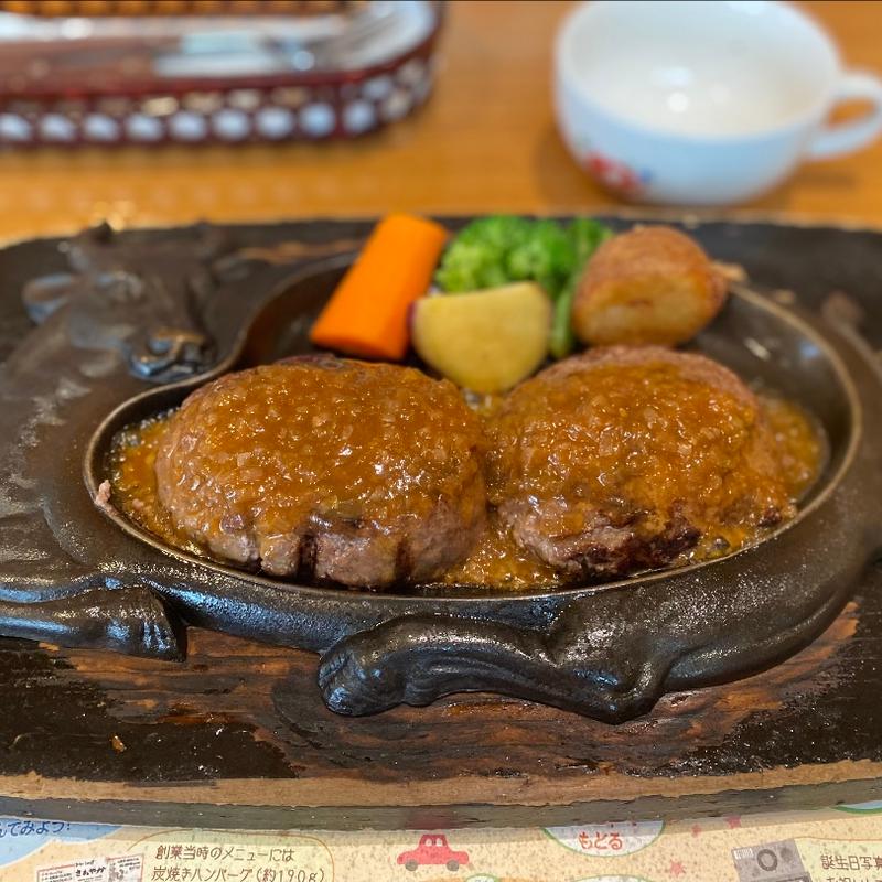 げんこつハンバーグランチ250g(さわやか 静岡インター店)