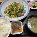 レバニラ炒め定食(慶慶飯店 本店 )