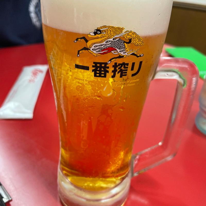 生ビール(くるまやラーメン 新潟五泉店 )