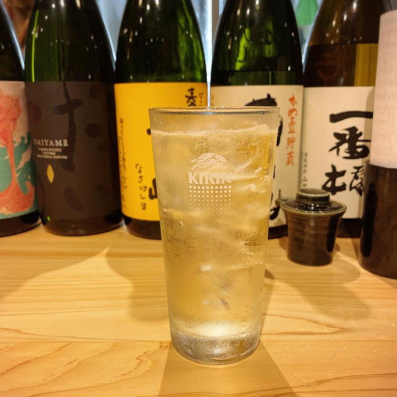 ハイボール（アカヤネ山椒）(味のごんどう)