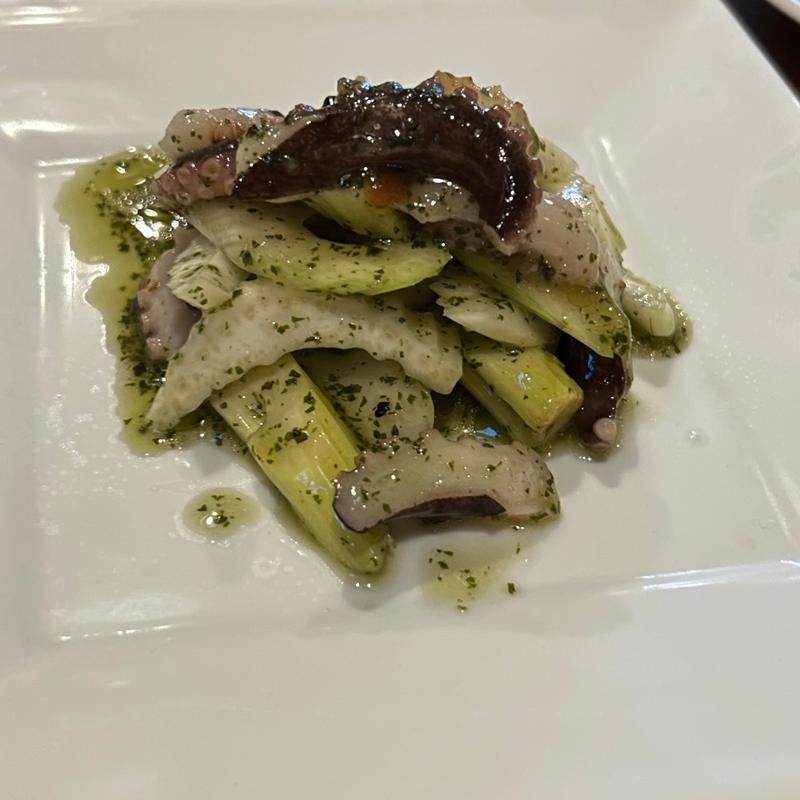 真ダコとセロリのジェノベーゼ和え(PICO)