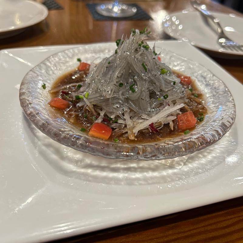 生シラスのカルパッチョ(PICO)