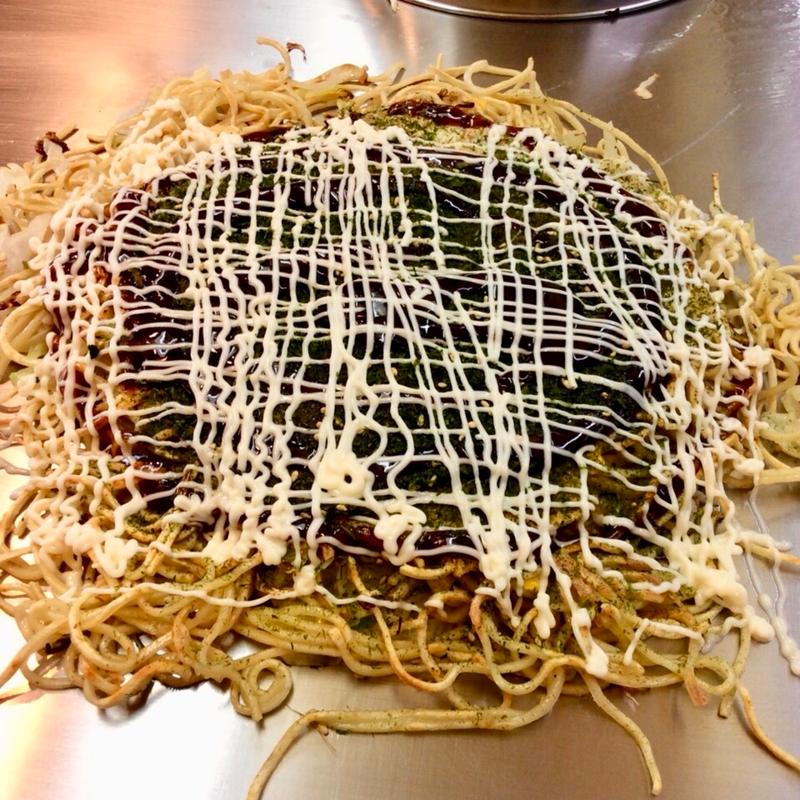 まるめん焼き(まる麺 白島店 )