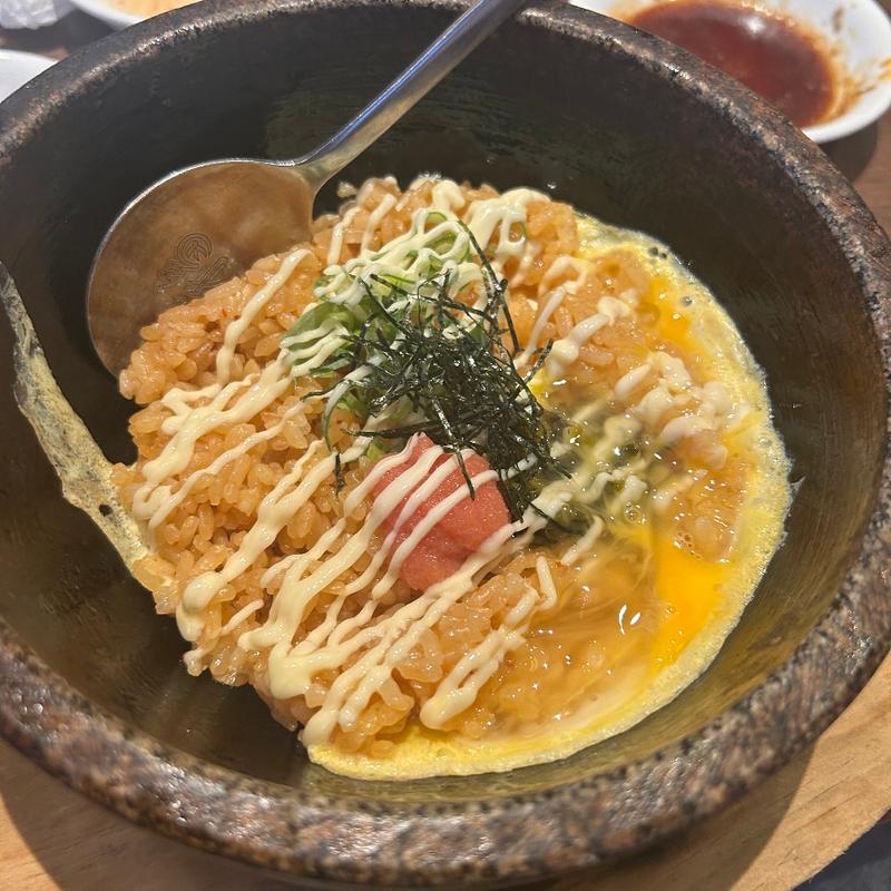 石焼明太高菜マヨチャーハン(ワンカルビ Plus+ 北生駒店 （ワンカルビプラス）)