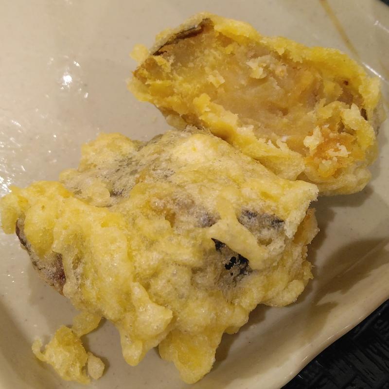 焼き芋天(皮付き)(はなまるうどん イオン仙台店)