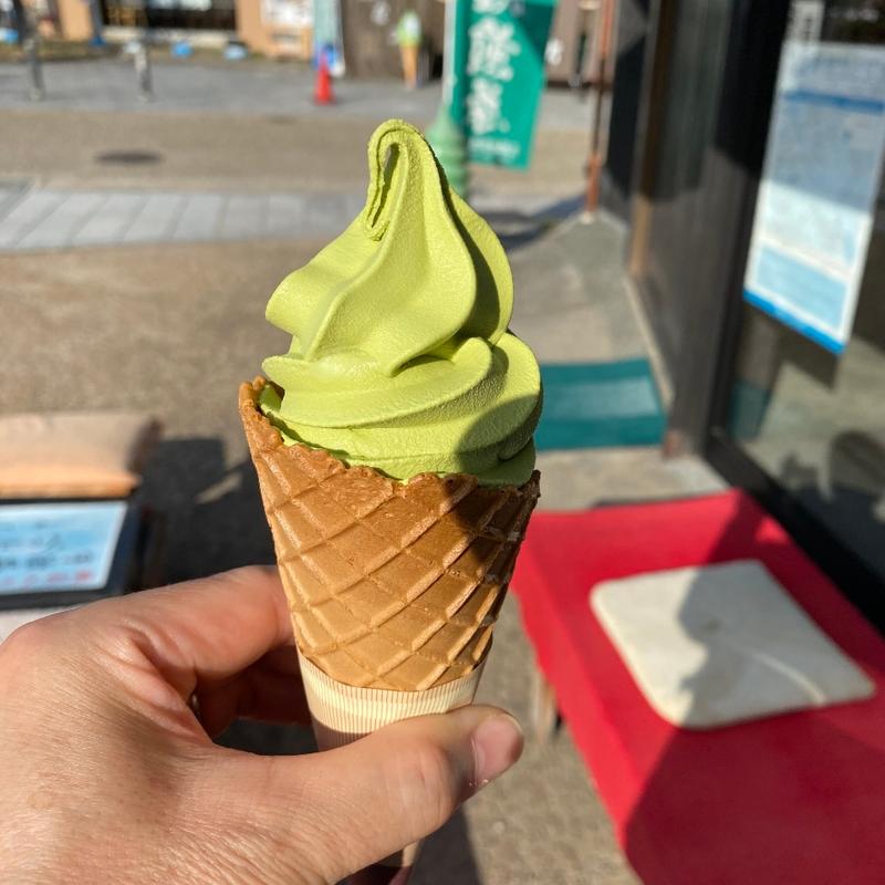 抹茶ソフトクリーム(通圓 宇治本店 （つうえん）)