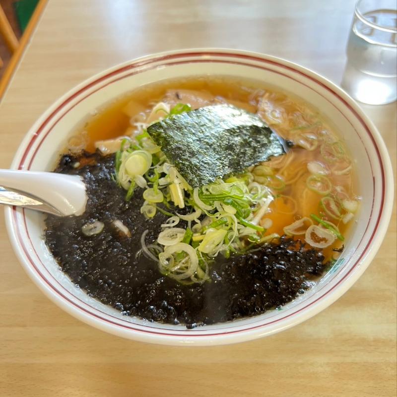 ラーメン岩海苔トッピング(ラーメン 麗人)