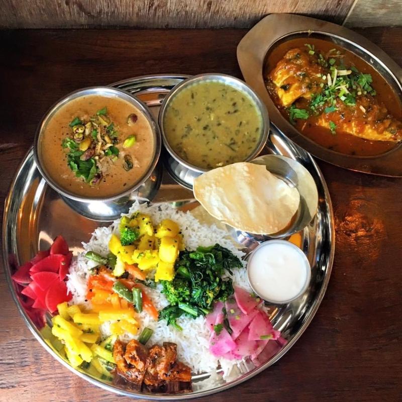 ラムとピスタチオ 青アジと香菜(spice tree)