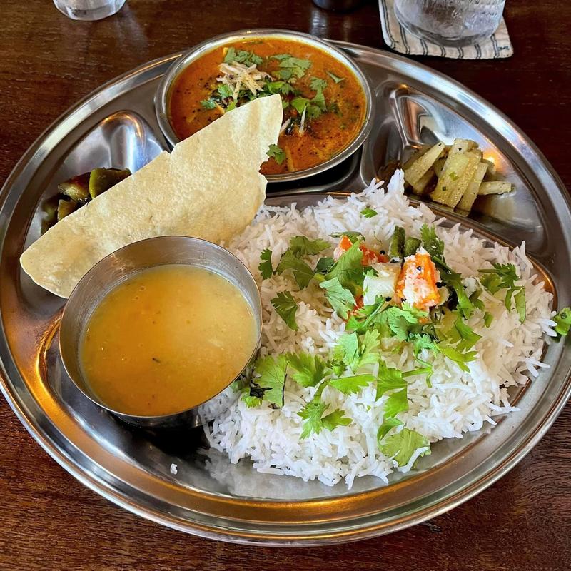 ヒラマサと塩麹のカレー(spice tree)