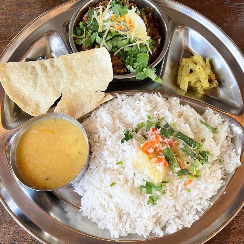 マトンひき肉とネパール山椒のキーマ(spice tree)