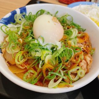 ネギ玉牛丼定食(松屋 南森町駅前店 )