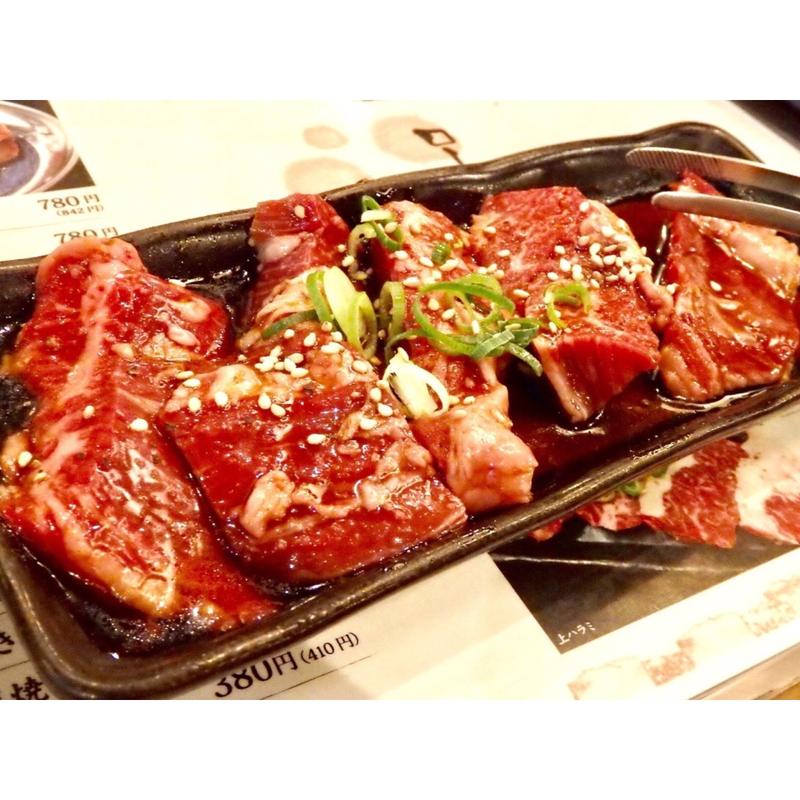 上ハラミ(炭火焼肉ホルモン 肉焼屋 福島野田店)