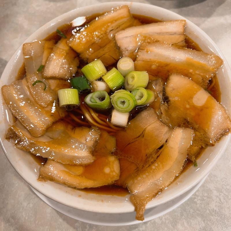 チャーシュー中華そば(濃厚中華そば 佐とう)