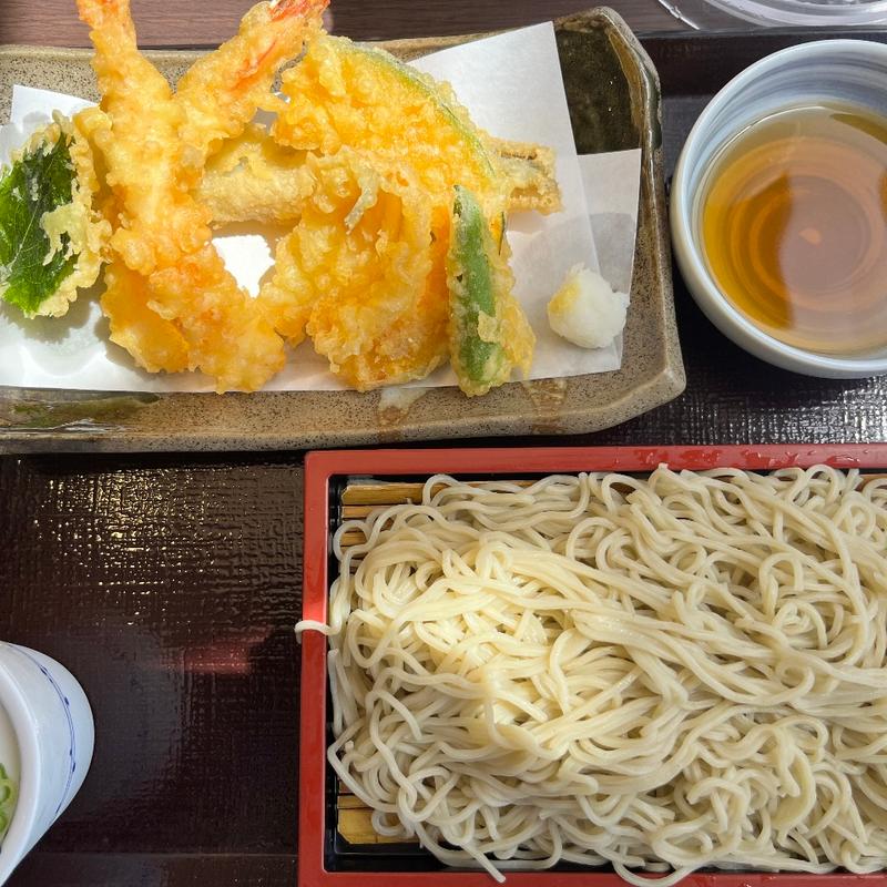 天ざる蕎麦(房総海鮮処 木更津庵 (海ほたる) 5F)