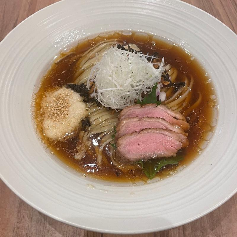 限定 ニボコン 煮干昆布水冷麺 醤油(麺処 ほん田 秋葉原本店)