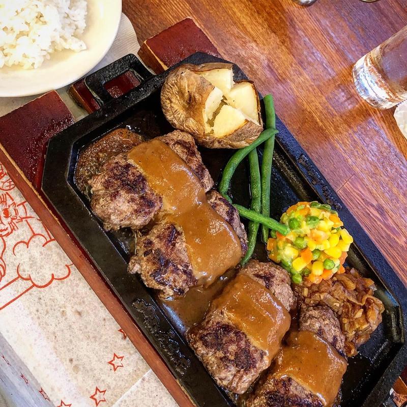 ランチダブルハンバーグR(ハングリータイガー 湘南辻堂店)