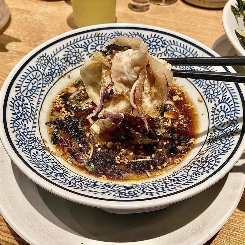 和風冷肉つけ麺(丸源ラーメン 住之江店)