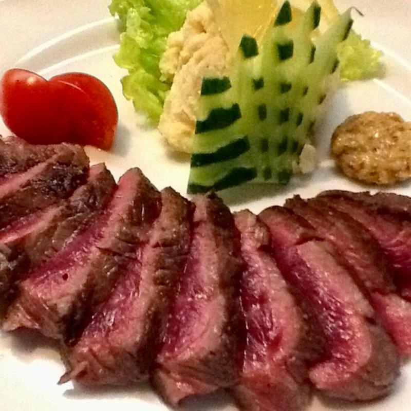 馬肉のヒレステーキ(馬肉ダイニング 馬桜 下通り店)
