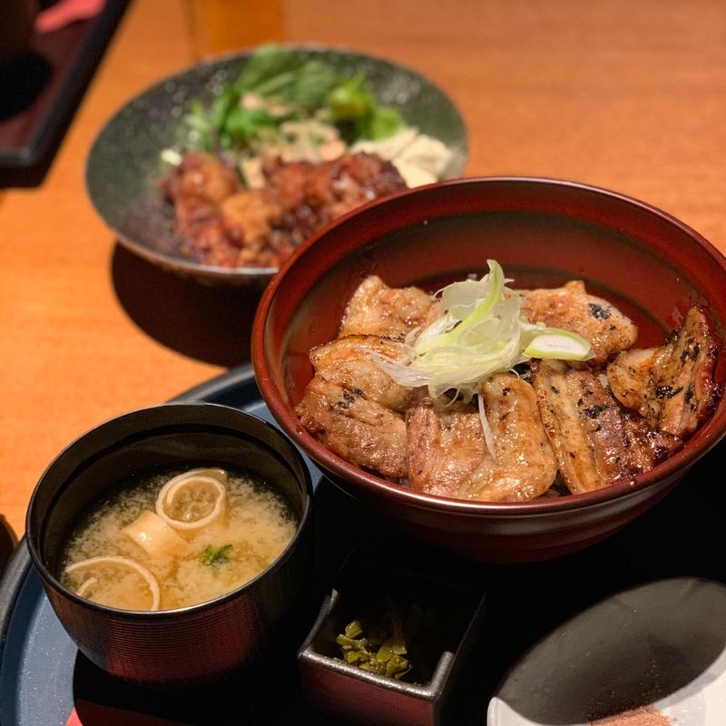 鹿児島黒豚炭火焼丼(麹蔵 有楽町晴海通り本店)