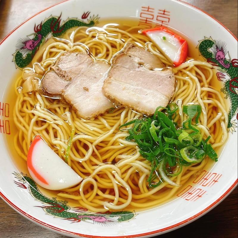 中華そば(手打うどん 朝日屋)