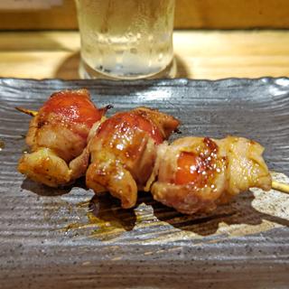 ミニトマト豚巻き串(博多小皿 煙巻)