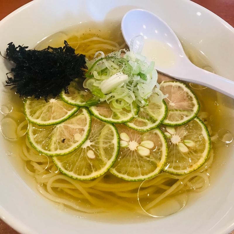 すだち煮干し塩(冷)(麺’ｓ 菜ヶ蔵)