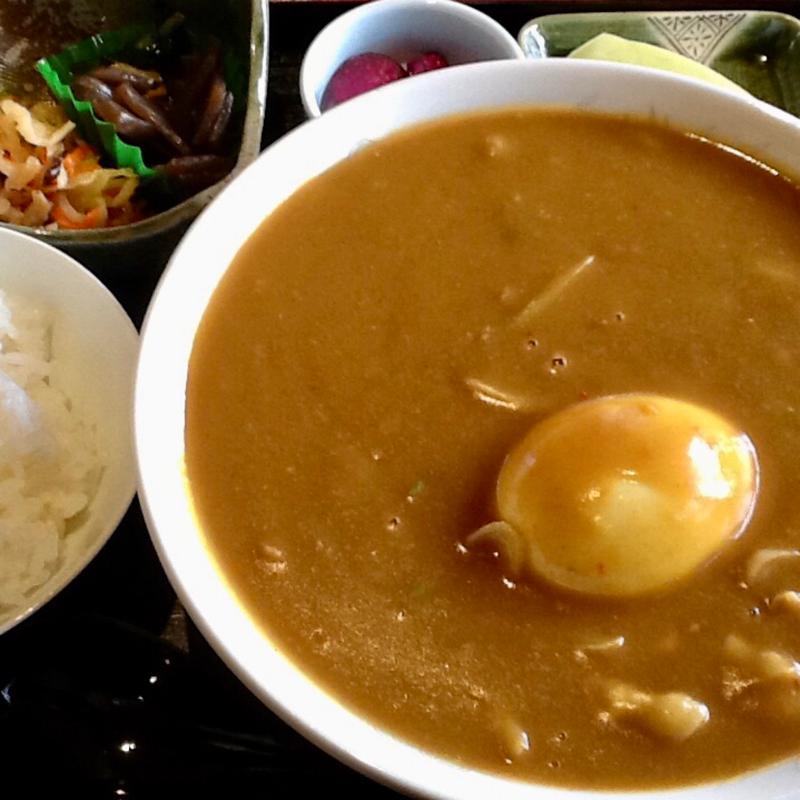 カレーうどん定食(あ・うん （あうん）)