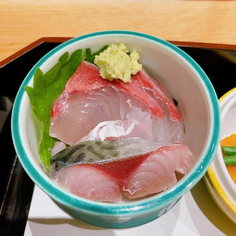 刺身（季節の旬菜ランチ御膳）(割烹かわそえ)