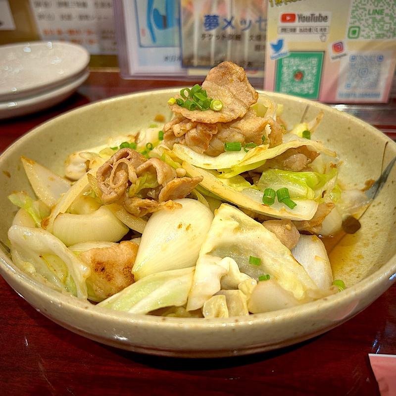 源たれ野菜炒め(津軽三味線 ねぶた魂)