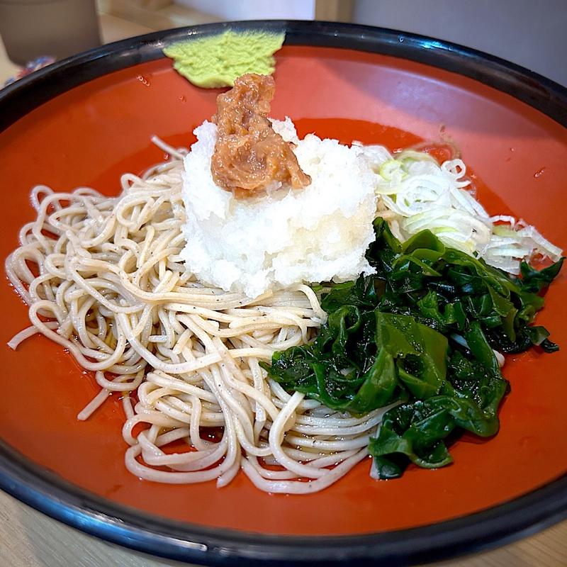 冷し南高梅おろしそば(そばの神田東一屋 本店 )