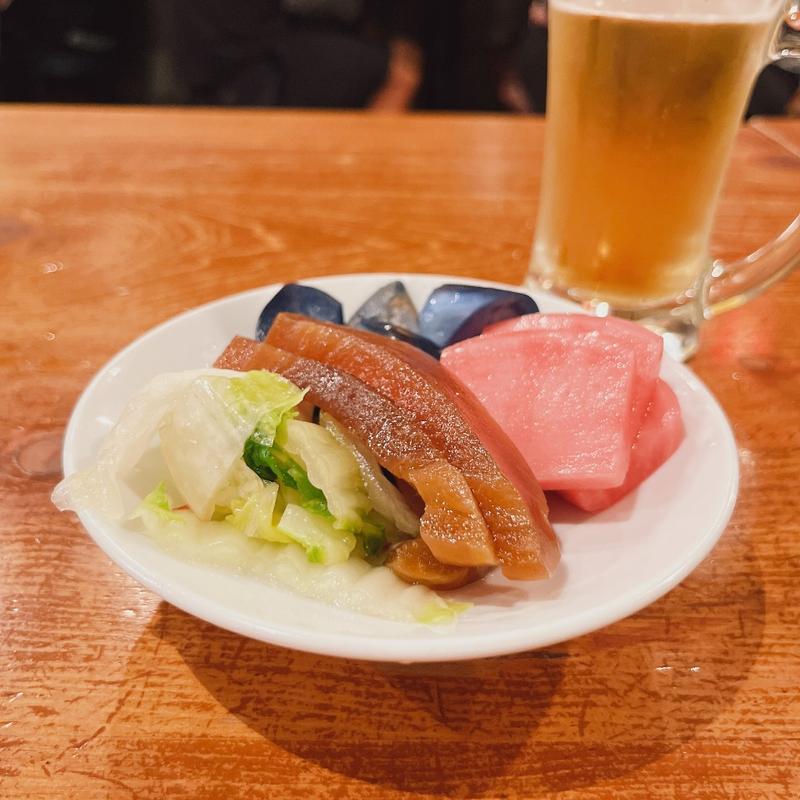 漬物盛合せ(乾杯屋)