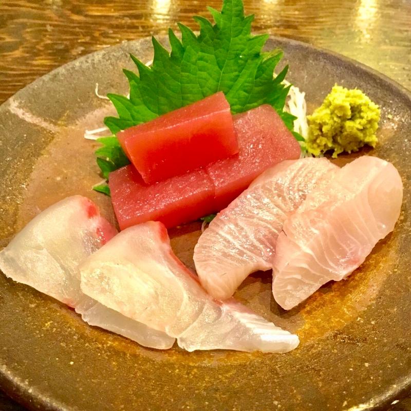 お造り三種盛り(ひろめ寿し )