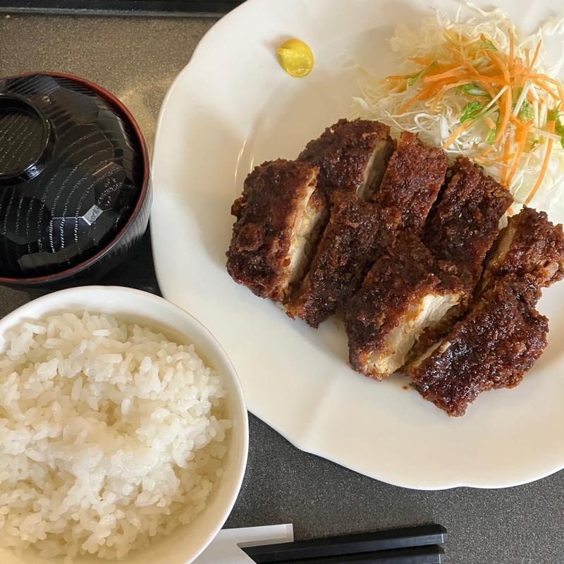 若鶏の味噌かつランチ(広小路キッチンマツヤ)