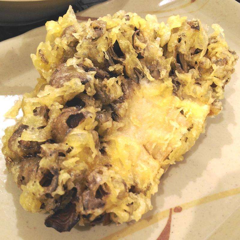 黒まいたけ天(はなまるうどん イオン仙台店)