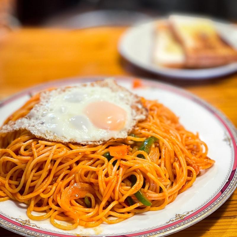 ナポリタンセット(トースト)(くりすたる)